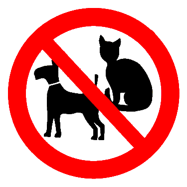 keine Haustiere